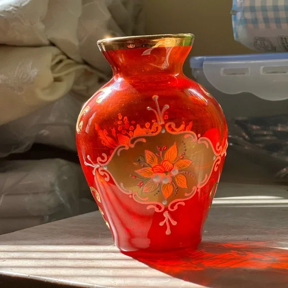 Murano | Other | T Murano Glass Gold 24k Hand Decorated Made Murano | Other | T Murano Glass Gold 24k Hand Decorated Made